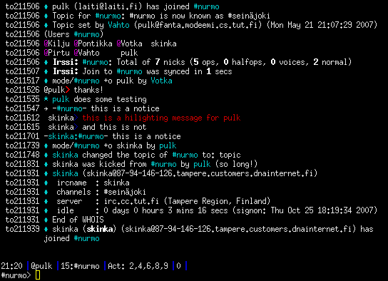 Screenshot of lighty.theme
